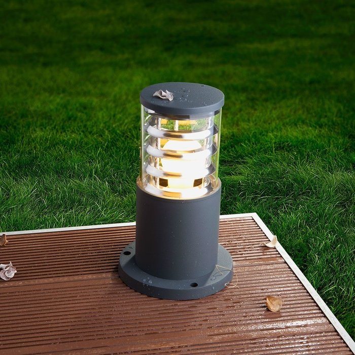 Ландшафтный светильник Techno серый - купить Наземные светильники по цене 2910.0