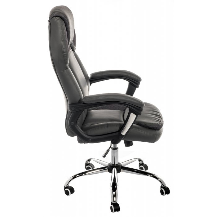 Офисное кресло Kim темно-серого цвета - лучшие Офисные кресла в INMYROOM
