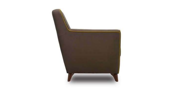 Кресло Элис коричневого цвета - лучшие Интерьерные кресла в INMYROOM