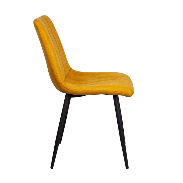 Обеденный стул Solar горчичного цвета - лучшие Обеденные стулья в INMYROOM