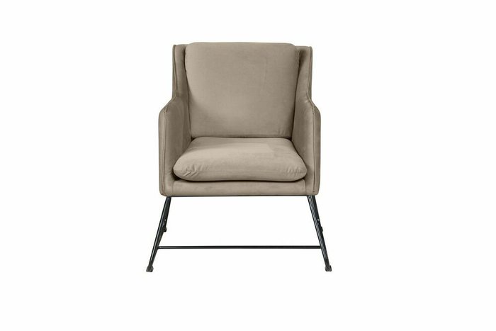 Кресло Alex бежевого цвета - купить Интерьерные кресла по цене 24900.0
