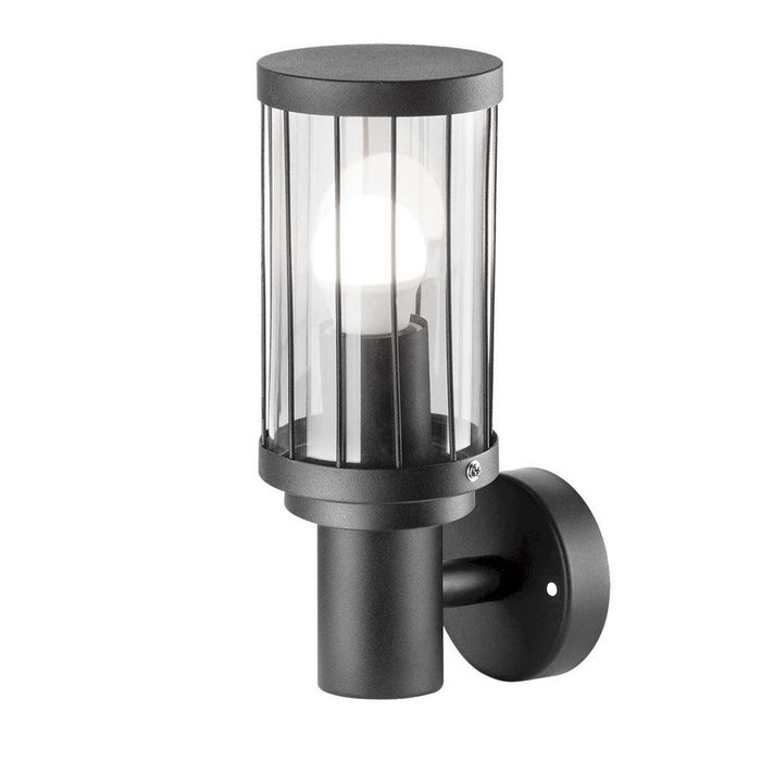 Уличный настенный светильник Vega черного цвета - купить Настенные уличные светильники по цене 2790.0