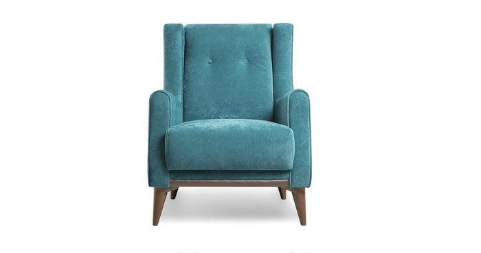 Кресло Плимут бирюзового цвета - лучшие Интерьерные кресла в INMYROOM