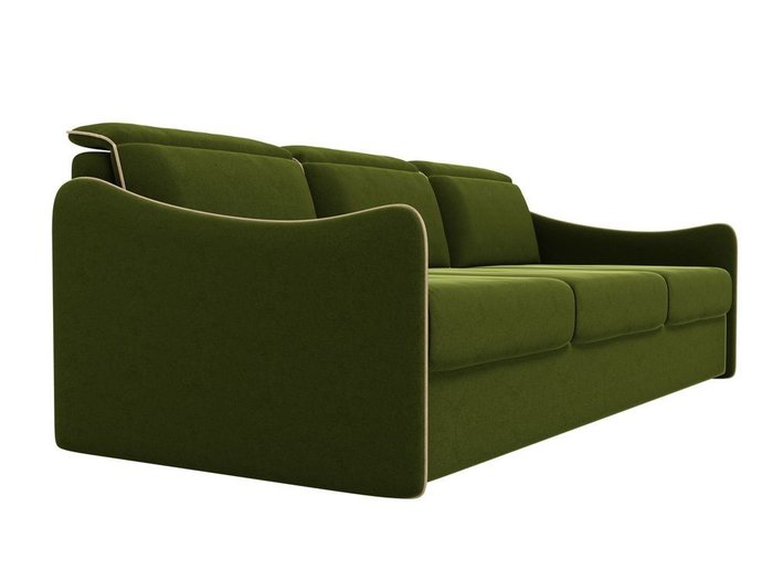 Прямой диван-кровать Скарлетт зеленого цвета - лучшие Прямые диваны в INMYROOM