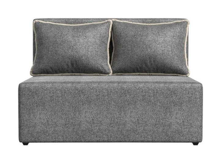 Диван-кровать Лагуна серого цвета - купить Прямые диваны по цене 27999.0