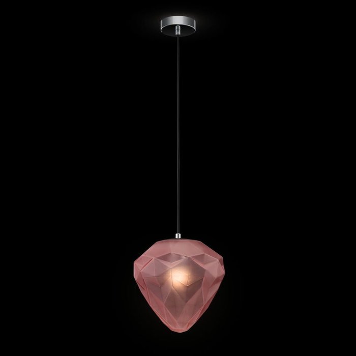 Подвесной светильник Globo с плафоном розового цвета - лучшие Подвесные светильники в INMYROOM
