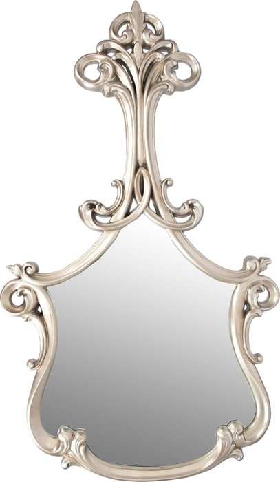 Зеркало настенное серого цвета