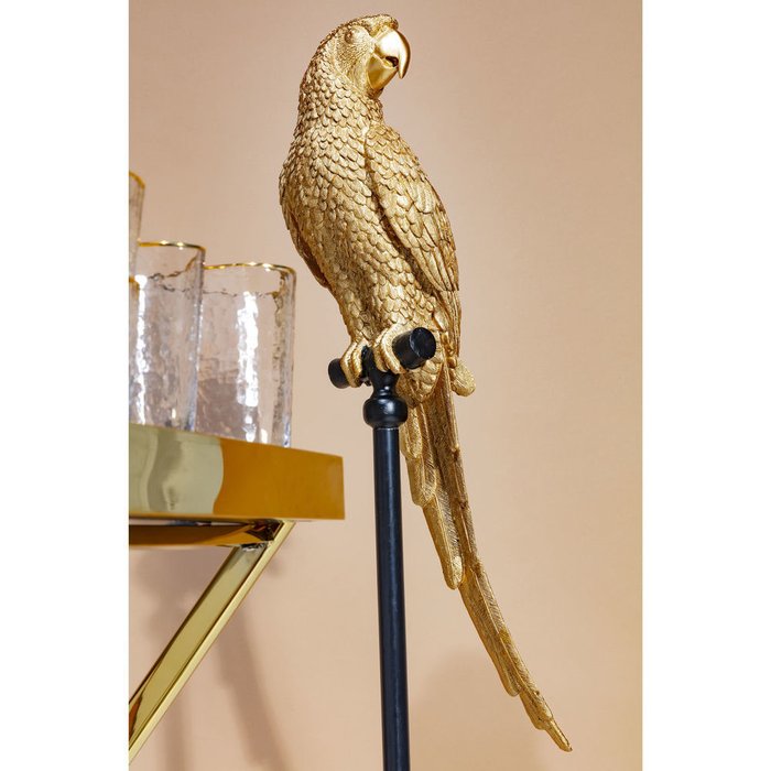 Предмет декоративный Parrot золотого цвета - купить Фигуры и статуэтки по цене 27202.0
