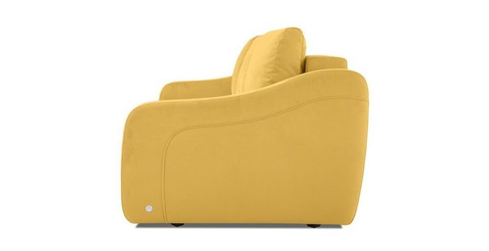 Прямой диван-кровать Иден желтого цвета - лучшие Прямые диваны в INMYROOM