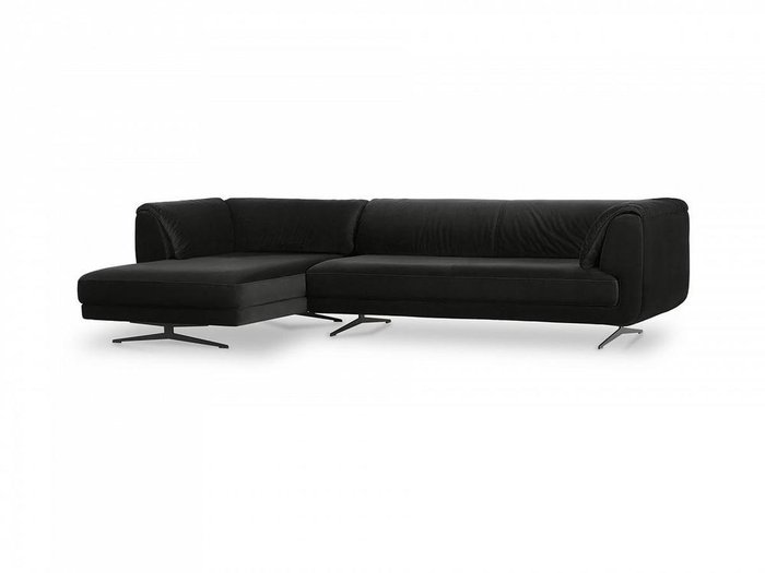 Угловой диван Marsala черного цвета - купить Угловые диваны по цене 203660.0