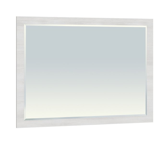 Зеркало настенное Виктория белого цвета
