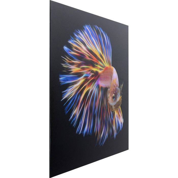 Картина Fish 100х100 со стеклом - купить Принты по цене 24930.0
