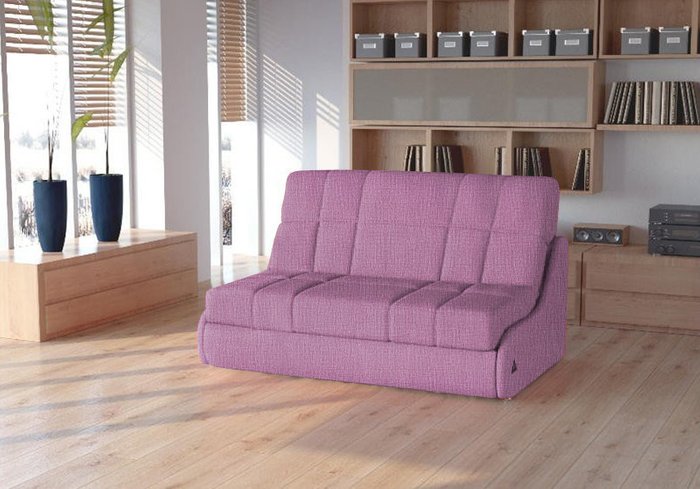 Диван-кровать Шарлот M темно-розового цвета - купить Прямые диваны по цене 35000.0