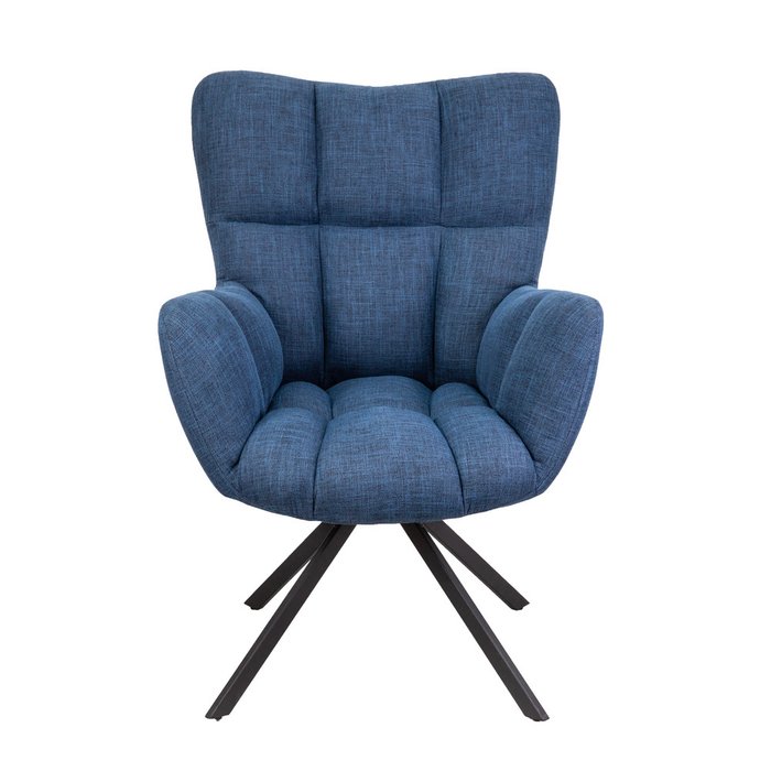 Поворотное кресло Colorado темно-синего цвета - купить Интерьерные кресла по цене 19460.0