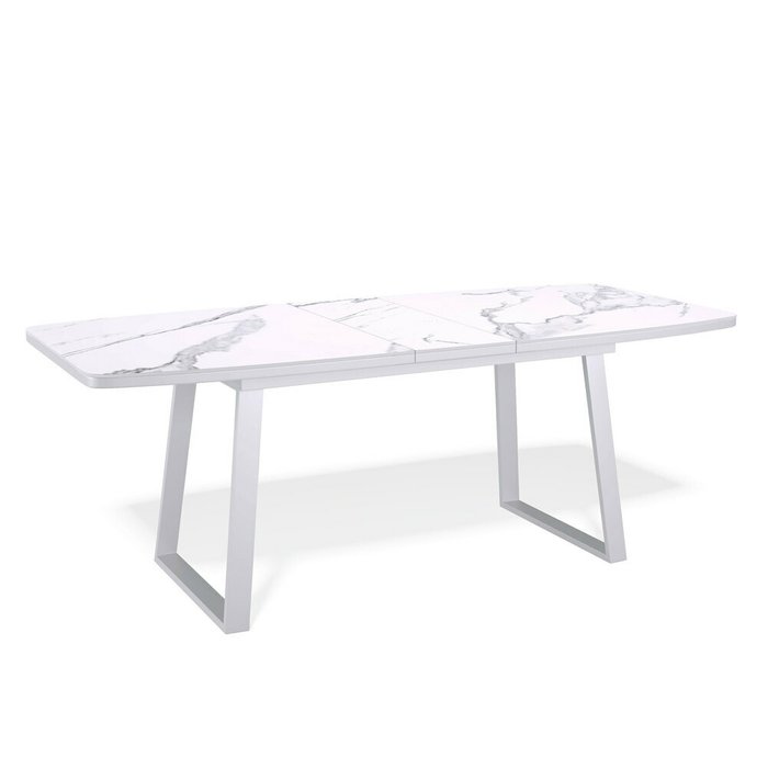 Раскладной обеденный стол AZ140 белого цвета - купить Обеденные столы по цене 42090.0