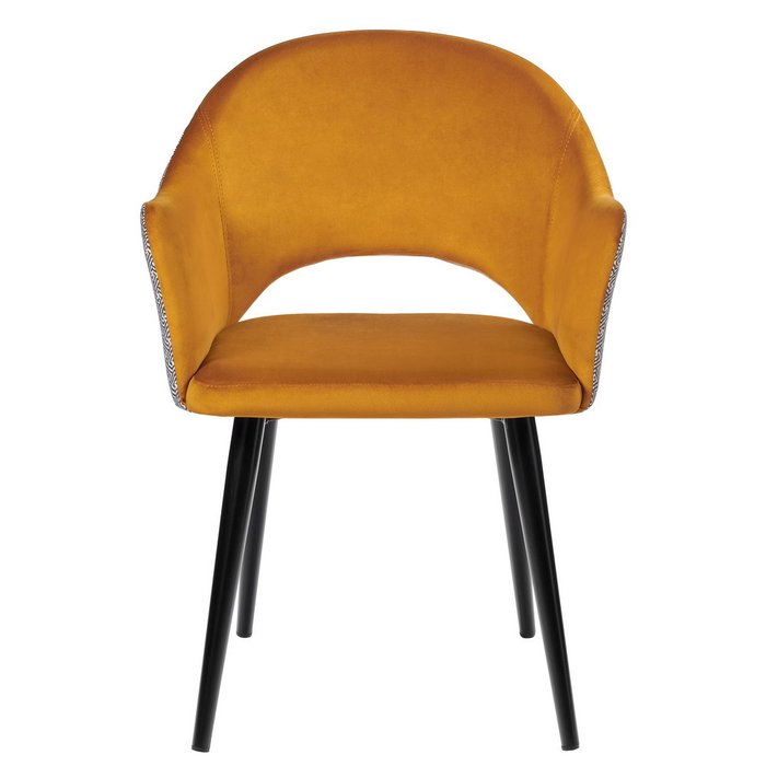 Стул Bruno горчичного цвета - купить Обеденные стулья по цене 13180.0