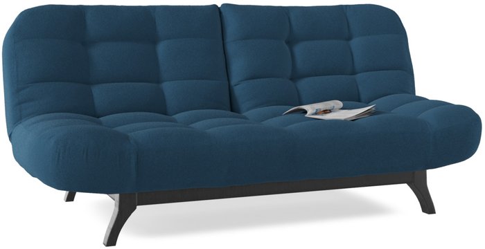 Диван прямой Вилсон Orion синего цвета - купить Прямые диваны по цене 31450.0