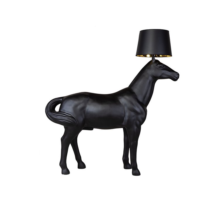 Торшер Horse черного цвета - купить Торшеры по цене 95000.0