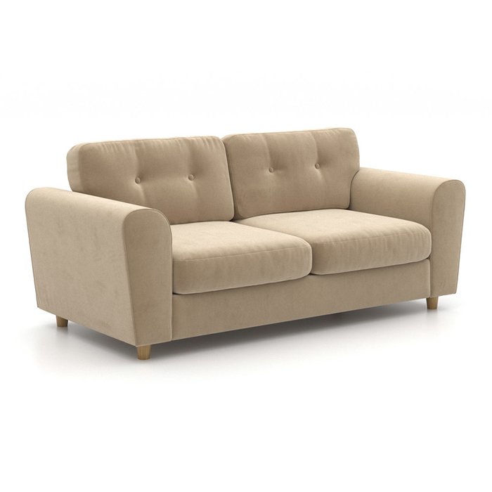 Двухместный диван Arden MT бежевый  - купить Прямые диваны по цене 46800.0