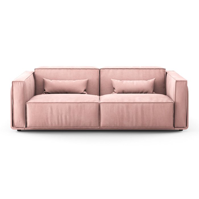 Диван-кровать выкатной Vento Light Long розового цвета - купить Прямые диваны по цене 115300.0