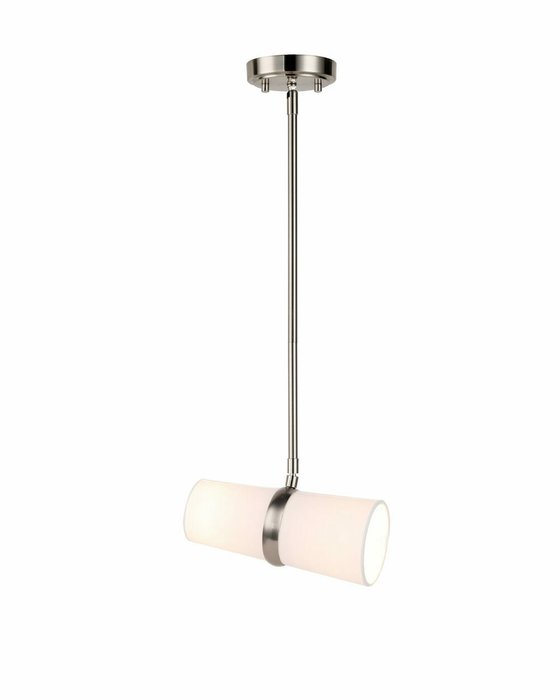 Подвесной светильник Флемиш серебряно-белого цвета - купить Подвесные светильники по цене 11830.0