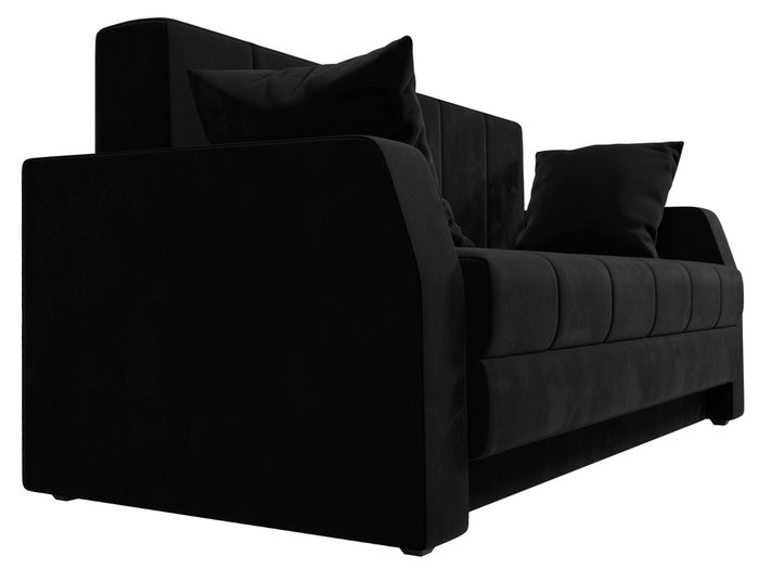 Прямой диван-кровать Малютка черного цвета - лучшие Прямые диваны в INMYROOM