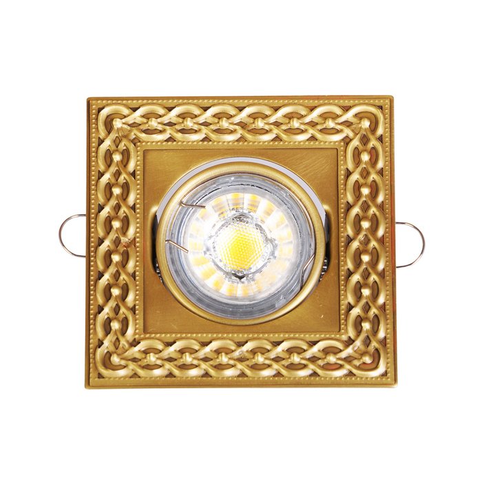 Точечный светильник 4001 (металл, цвет бронза)