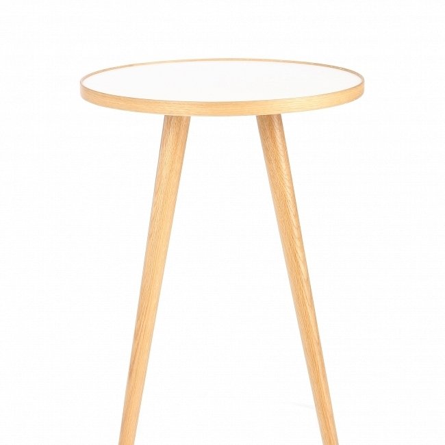 Кофейный стол Sputnik с круглой столешницей из пластика  - купить Кофейные столики по цене 7920.0