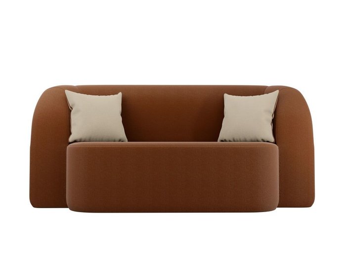 Диван-кровать Томас коричневого цвета - купить Прямые диваны по цене 23490.0