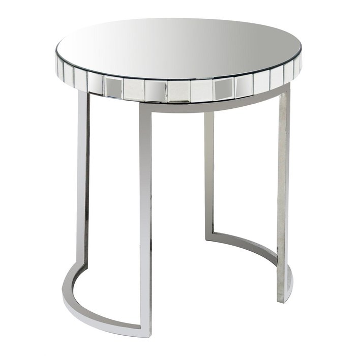 Кофейный столик Soltanto с зеркальной столешницей 