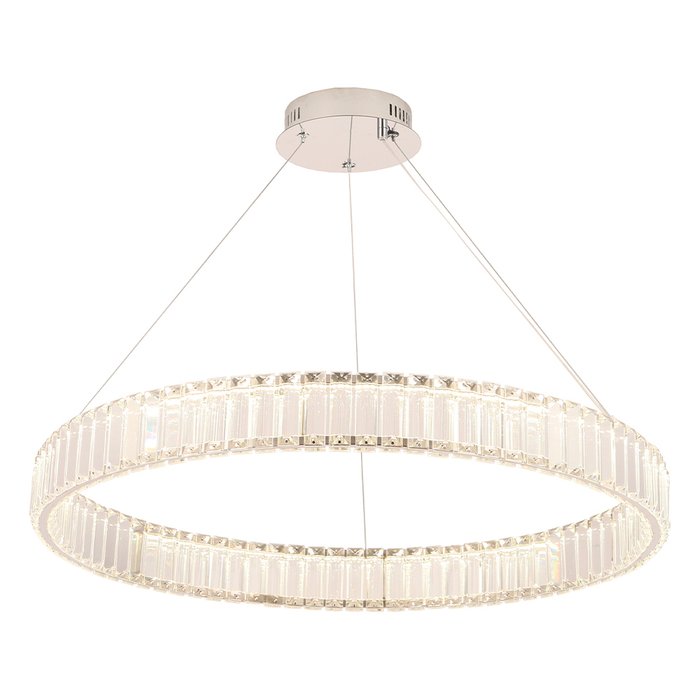 Хрустальная люстра MUSIKA SP70W LED CHROME (хрусталь, цвет прозрачный) - лучшие Потолочные люстры в INMYROOM Хрустальная люстра MUSIKA SP70W LED CHROME (хрусталь, цвет прозрачный) - лучшие Потолочные люстры в INMYROOM