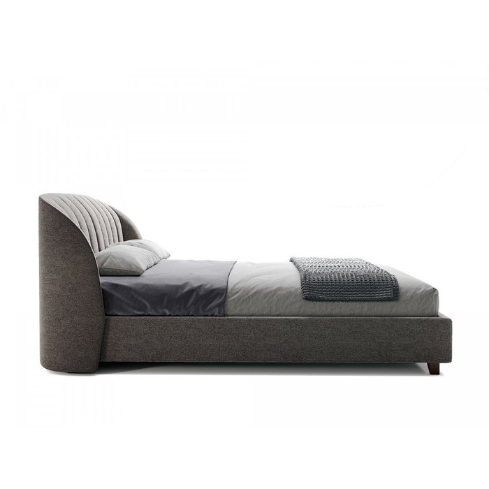 Кровать Tulip 180х200 серого цвета  - лучшие Кровати для спальни в INMYROOM