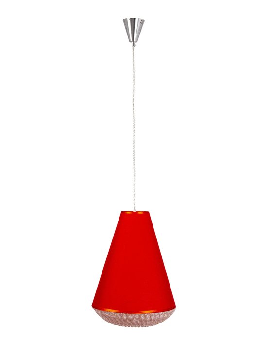 Подвесной светильник Cavaliere CL.8301-RED (стекло, цвет прозрачный)