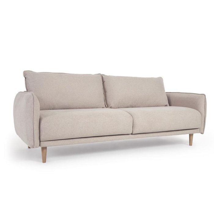 Прямой диван Carlota бежевого цвета - купить Прямые диваны по цене 211990.0