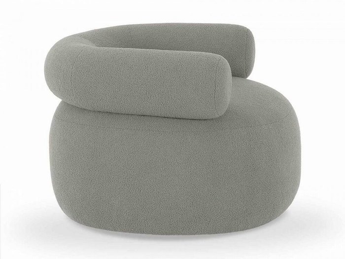 Кресло вращающееся Tirella серого цвета - лучшие Интерьерные кресла в INMYROOM