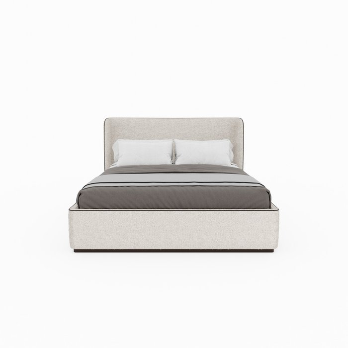 Кровать Perfecto 160х200 белого цвета с подъемным механизмом - лучшие Кровати для спальни в INMYROOM Кровать Perfecto 160х200 белого цвета с подъемным механизмом - лучшие Кровати для спальни в INMYROOM