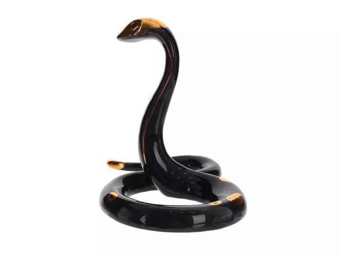 Статуэтка Snake 9 черного цвета - купить Фигуры и статуэтки по цене 1040.0