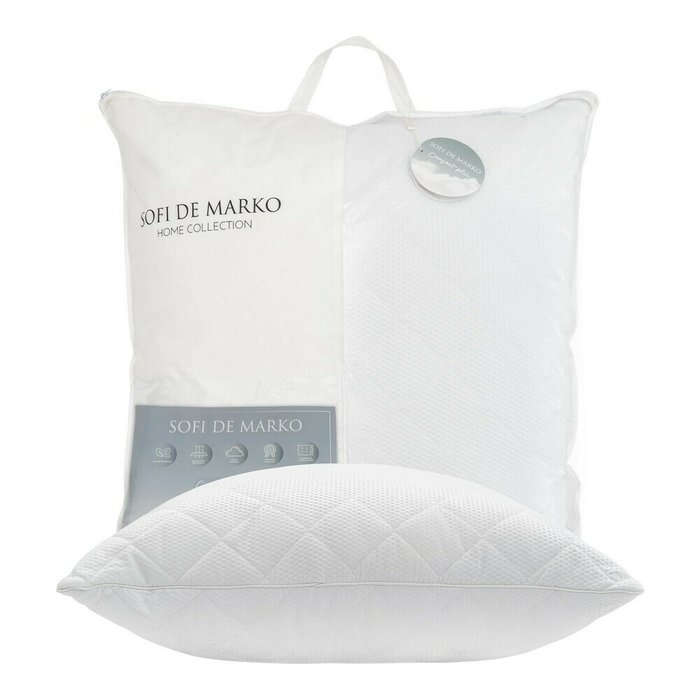 Подушка Comfort Plus 70х70 белого цвета - лучшие Подушки для сна в INMYROOM