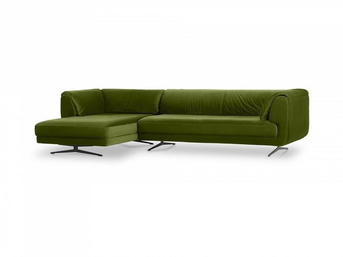 Угловой диван Marsala зеленого цвета - купить Угловые диваны по цене 237240.0