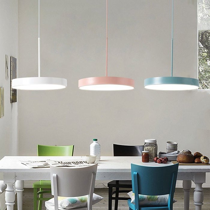 Подвесной светильник TURNA ONE D40 Pink by ImperiumLoft - лучшие Подвесные светильники в INMYROOM