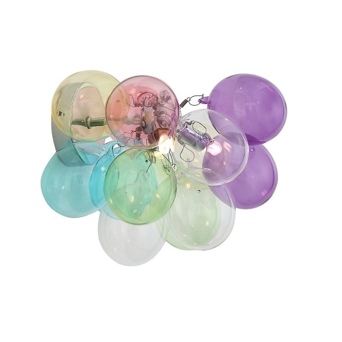 Бра Sospiro из разноцветных шаров - купить Бра и настенные светильники по цене 12430.0