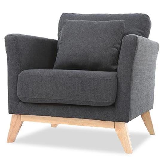Кресло Дублин gray тесно-серого цвета - купить Интерьерные кресла по цене 22100.0