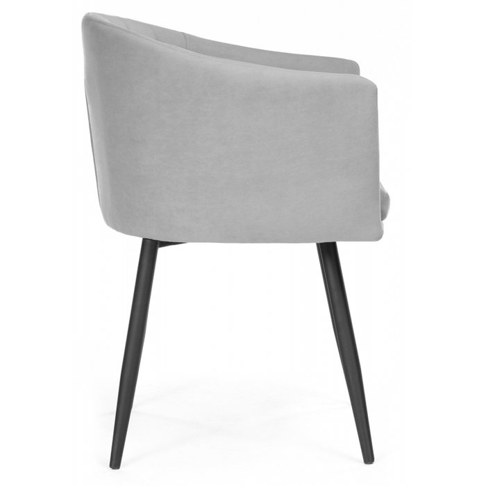 Обеденный стул Валета серого цвета - лучшие Обеденные стулья в INMYROOM