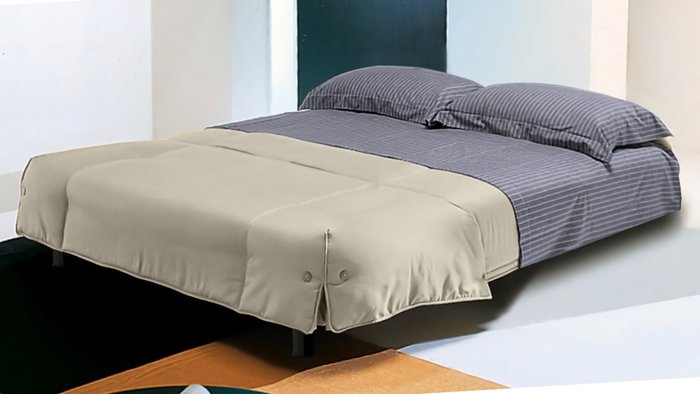 Диван-кровать Генуя S бежевого цвета - лучшие Прямые диваны в INMYROOM