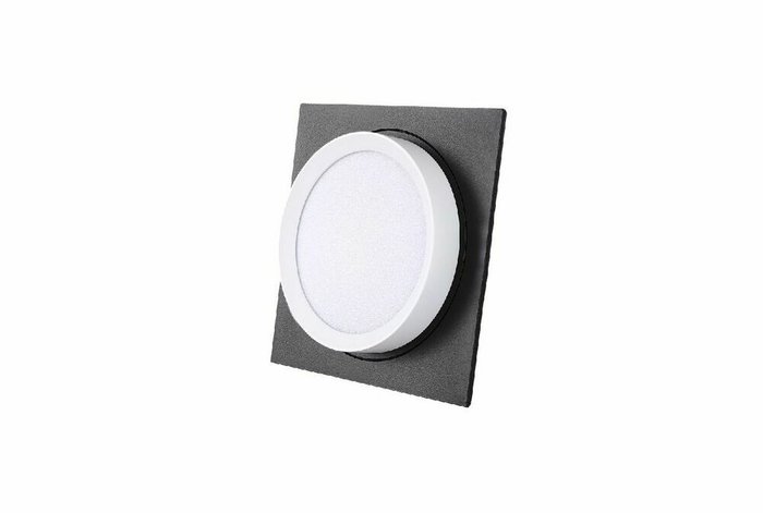 Встраиваемый светильник Fumi LTP-C002-01GX53-BW (алюминий, цвет белый)