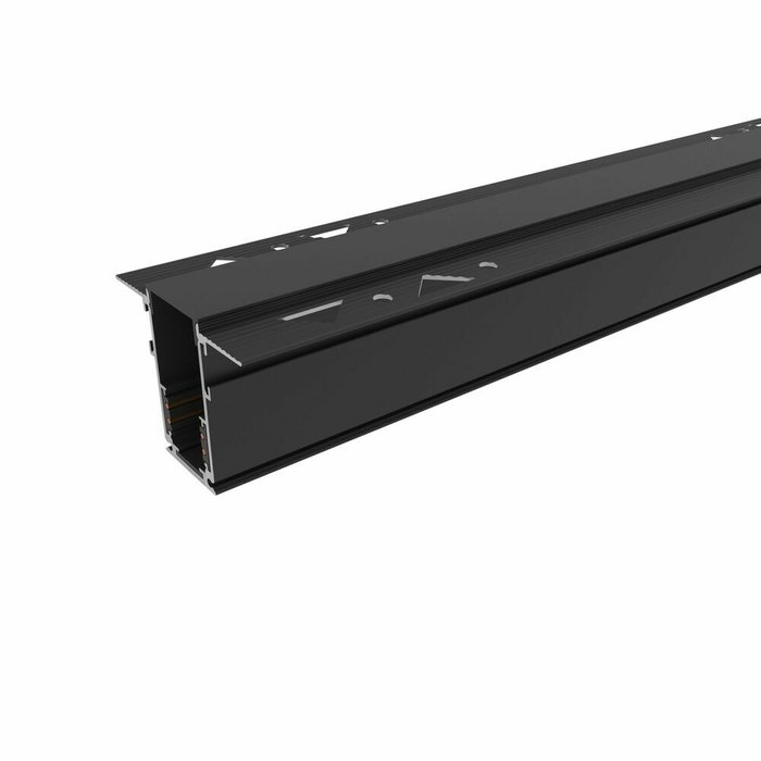 Шинопровод встраиваемый Slim Magnetic 200 черного цвета - купить Шинопровод по цене 5490.0