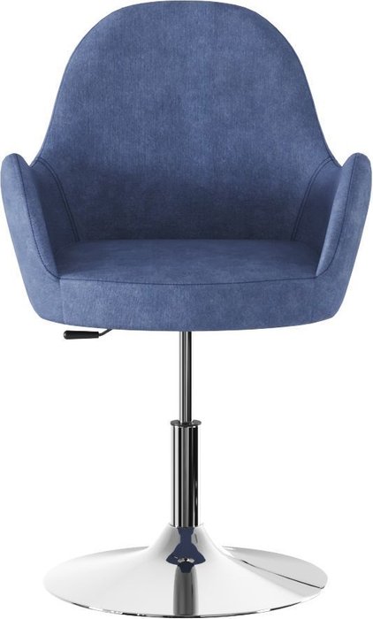 Кресло Данко elixir синего цвета - купить Интерьерные кресла по цене 24500.0