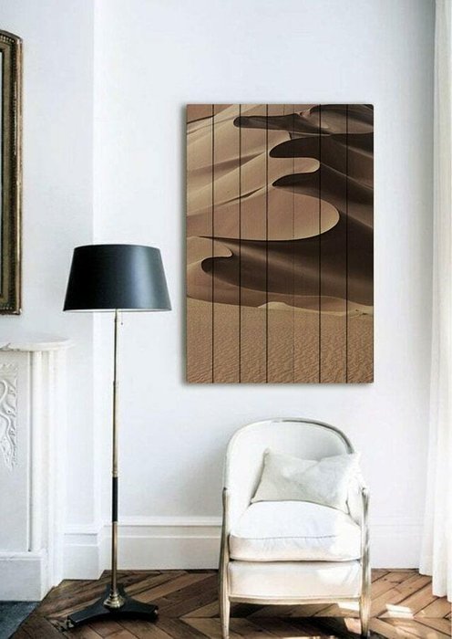 Картина на дереве Дюны 40х60 см - купить Картины по цене 6990.0