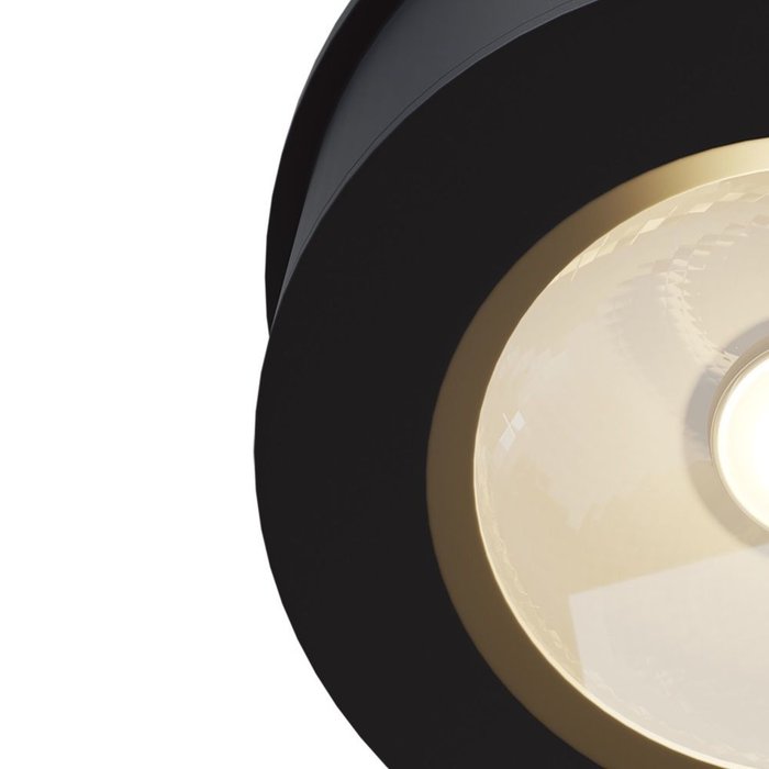 Встраиваемый светильник Magic черного цвета - лучшие Встраиваемые споты в INMYROOM