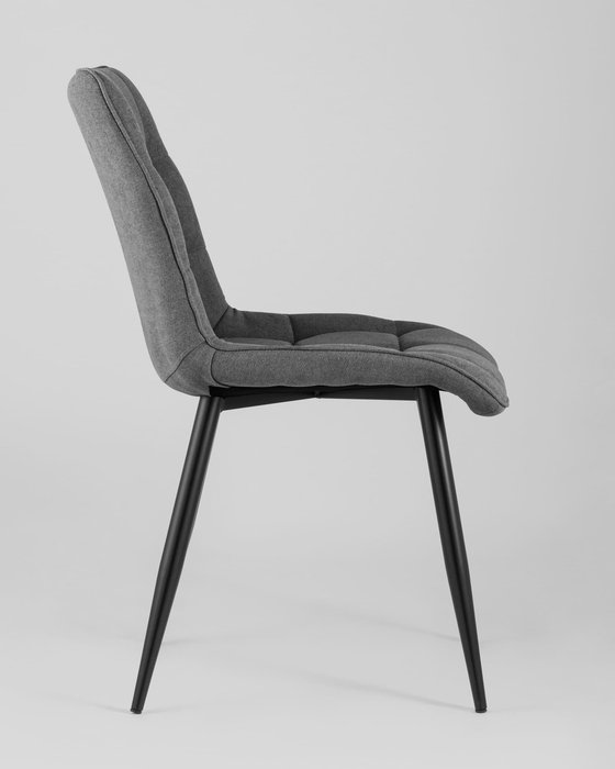 Стул Канзас серого цвета - лучшие Обеденные стулья в INMYROOM